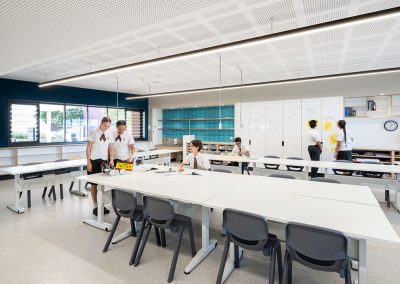 Naturally ventilated classrooms at St Peters Lutheran College with Breezway Louvres
