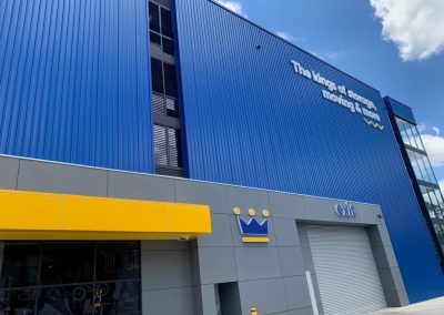 Breezway Louvres installed into Storage King Building