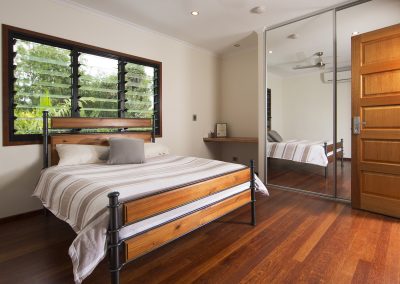 InsideOut House Bedroom with Breezway Louvres