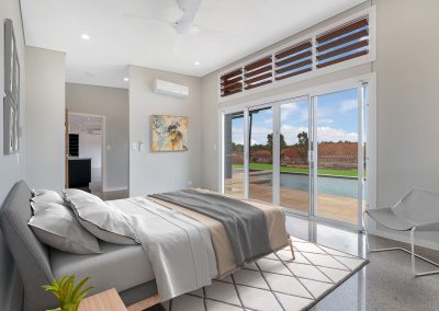 Jasmine House Bedroom with Breezway Louvre Windows