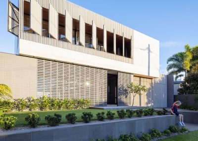 Front of house with Breezway Louvres