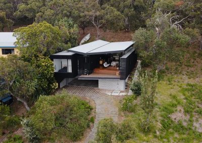 Birds eye view of Baker Boys Beach House