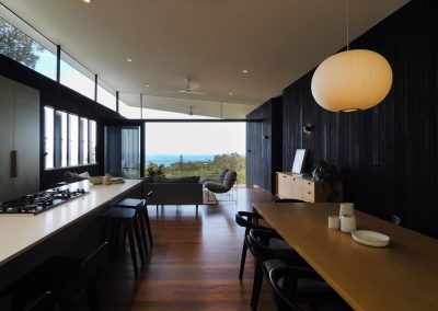 Interior looking out onto ocean