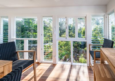 Breezway Louvres can be angled to control airflow