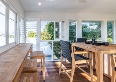 Breezway Louvres open wide for fresh ventilation
