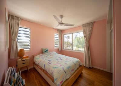 Bedroom area with Breezway Louvres using the IGLU System