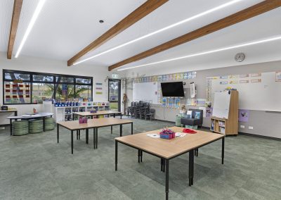 Breezway Powerlouvre System inside classroom