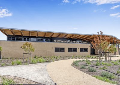 Clifton Springs Primary School with Breezway Powerlouvres up high for natural ventilation