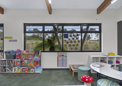 Enjoy uninterrupted views through the Breezway Powerlouvre System and fixed glazing in classrooms