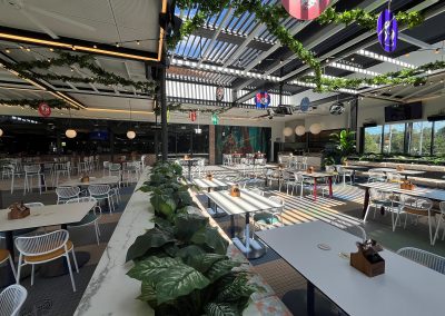 Inside the Sherwood Macarthur restaurant