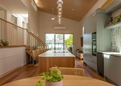 Inside the main hub of the Purcell Home