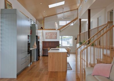 Multiple Breezway Louvres throughout the Purcell energy efficient home