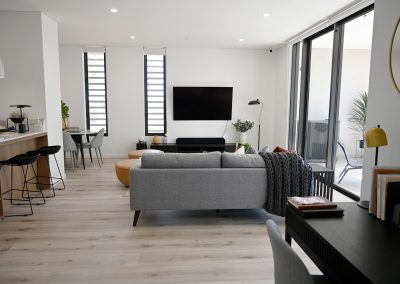Multiple Breezway Louvres in the living area