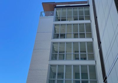 Facade Southern Section of Bowden Brae Retirement Village with Breezway Louvres