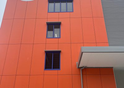 Exterior of Kennards Self Storage with Breezway Louvre Windows