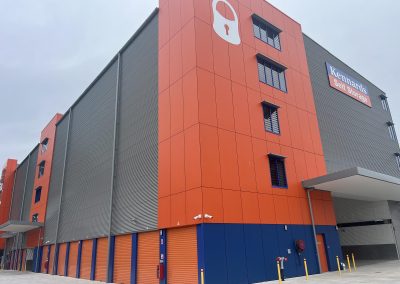 Kennards Self Storage Facility at Minto NSW with Breezway Louvres