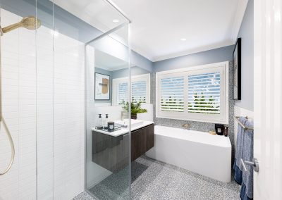 Bathroom design inside Brighton Evie
