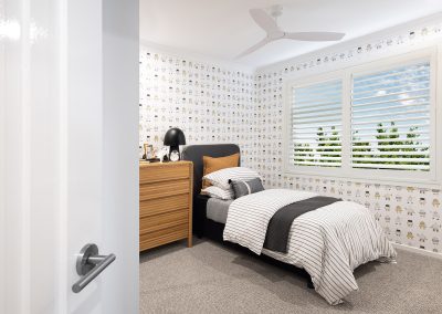 Bedroom design inside Brighton Evie