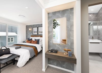 Breezway Louvres provide fresh air and outdoor views in bedrooms