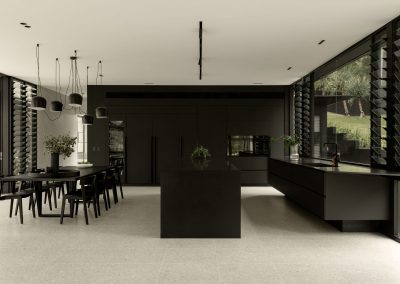 Multiple bays of Breezway Louvres provide ample light and ventilation in Blackwood Doonan