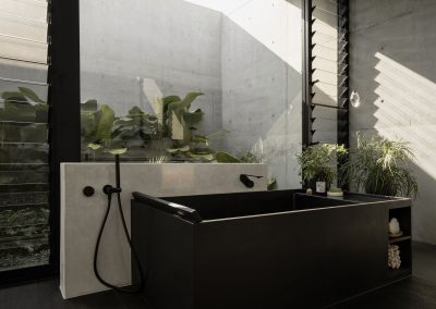Tall narrow Breezway Louvres allow built up steam to escape quickly from bathrooms